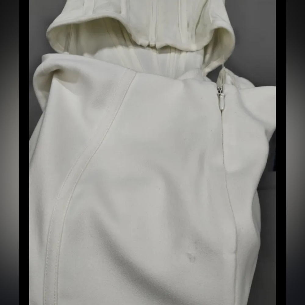 HOUSE OF CB - ‘Paloma’ Ivory Corset Maxi Dress - Size S 4/6 - Picture 7 of 10